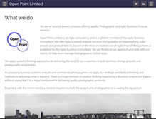 Tablet Screenshot of openpoint.co.uk